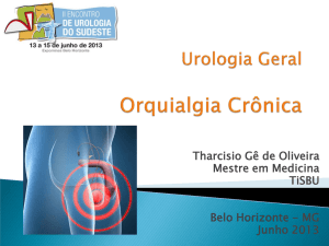 Orquialgia crônica