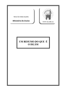 Um resumo do que é o Islam PDF
