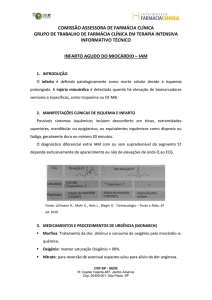 RESUMO DE NUTRIÇÃO PARENTERAL - CRF-SP