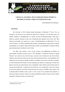 O Rock na Amazônia: peculiaridades desse gênero na história da