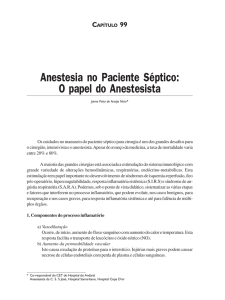 Anestesia no paciente septico
