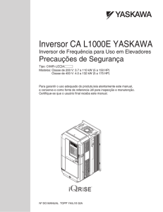 Inversor CA L1000E YASKAWA