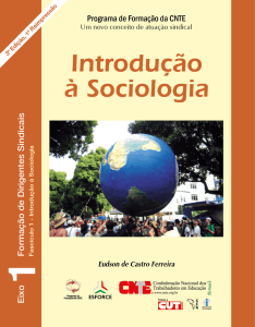Fascículo 01 - Introdução à Sociologia
