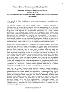 Uma defesa da Doutrina da Justificação pela Fé.