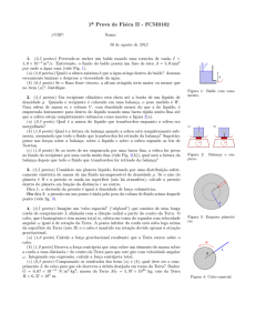 1ª Prova de Física II - FCM0102 - IFSC
