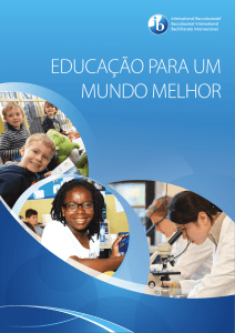 educação para um mundo melhor