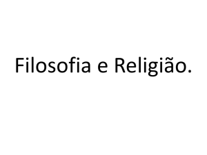 Profº Fabiano - Filosofia e Religião