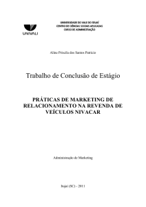 Práticas de Marketing de Relacionamento na revenda de veículos