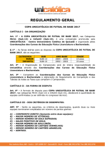 futsal de base - Unicatólica Quixadá