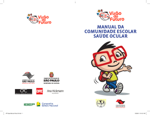 manual da comunidade escolar saúde ocular