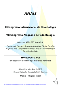 Anais - Revista de Cirurgia e Traumatologia Buco-Maxilo