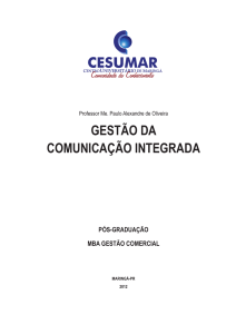 gestão da comunicação integrada