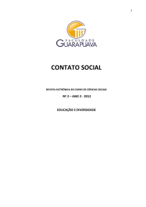 contato social - Faculdade Guarapuava