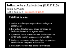 Inflamação e Autacóides - ICB-USP