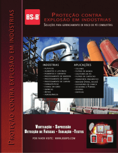 Novo catálogo sobre Proteção contra Explosão Industrial