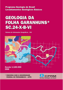 programa geologia do brasil