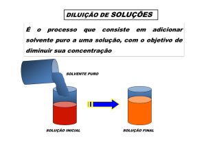 2º ano - Soluções 2 [Modo de Compatibilidade]