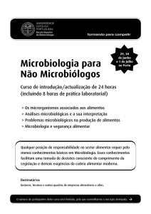 Microbiologia para Não Microbiólogos