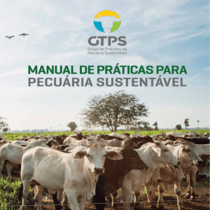 1 GTPS - Grupo de Trabalho da Pecuária Sustentável