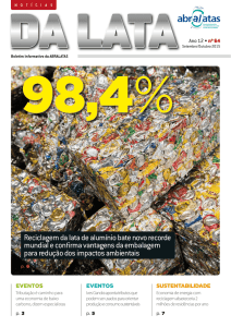Reciclagem da lata de alumínio bate novo recorde mundial e