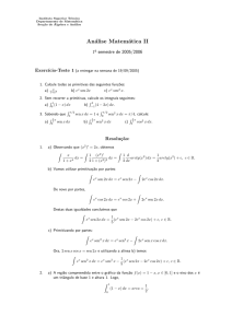 Análise Matemática II