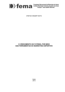 o crescimento do futebol por meio das ferramentas do marketing