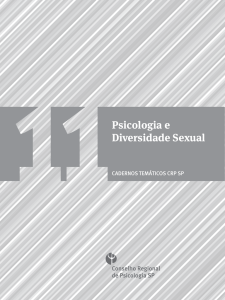Psicologia e Diversidade Sexual