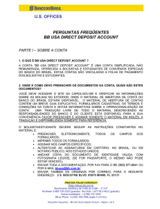 us offices perguntas freqüentes bb usa direct deposit account