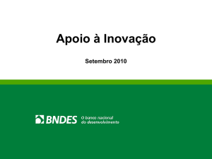 Política de Inovação do BNDES