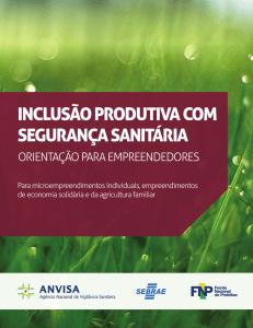 Inclusão Produtiva com Segurança Sanitária