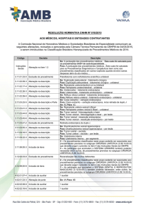 Resolução Normativa CNHM nº 18/2015