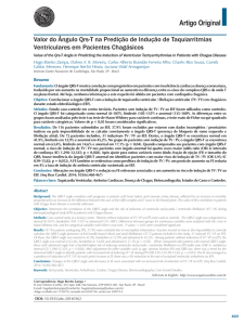 Valor do Ângulo Qrs-T na Predição de Indução