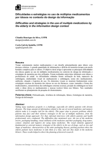 Dificuldades e estratégias no uso de múltiplos medicamentos por