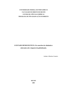 Cidadania e Direito - Repositório Institucional UFPE