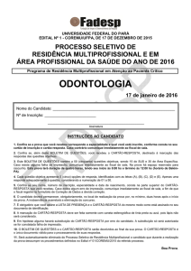 residencia multiprofissional odontologia area especifica