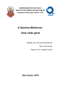 Monografia: A Química Medicinal - Uma Visão Geral