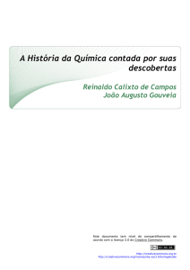 A História da Química contada por suas descobertas