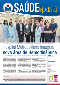 Veja mais - Hospital Metropolitano