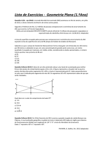 Lista - Revisão 2º Trimestre