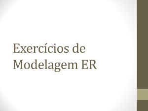 Exercícios de Modelagem ER