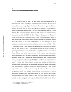 3 Uma filosofia pr`além de bem e mal - DBD PUC-Rio