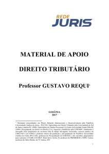 material de apoio direito tributário