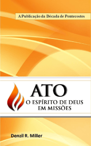 Ato - O Espírito De Deus Em Missões