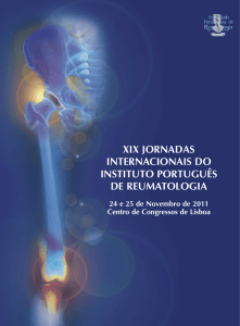 xix jornadas internacionais do instituto português de reumatologia