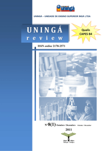 Revista UNINGÁ Review