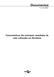 Características das principais variedades de café - Infoteca-e