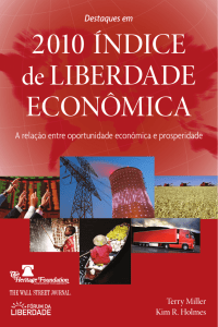 2010 Índice deLibeRdade econÔMica