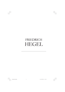 Friedrich Hegel - Dominio Publico