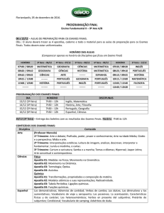 9º Ano A/B