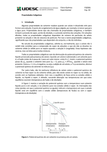 Físico-Química Experimental FQE001 Exp. 02 Propriedades